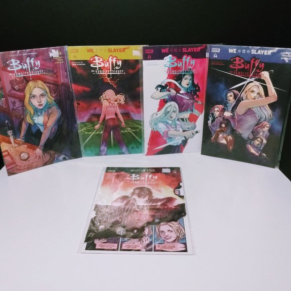 5 Buffy The Vampire Slayer Comics #14 #28 #32 #33 & #34 - Picture 1 of 12